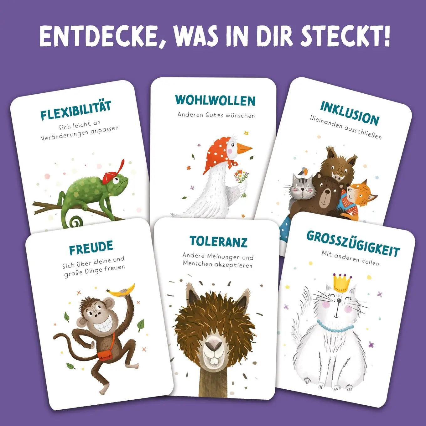 Rüsselfuchs – Stärkekarten für Kinder "Starker Charakter"
