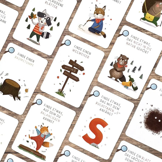 Rüsselfuchs – Entdeckerkarten für Kinder "Suchen & Finden"