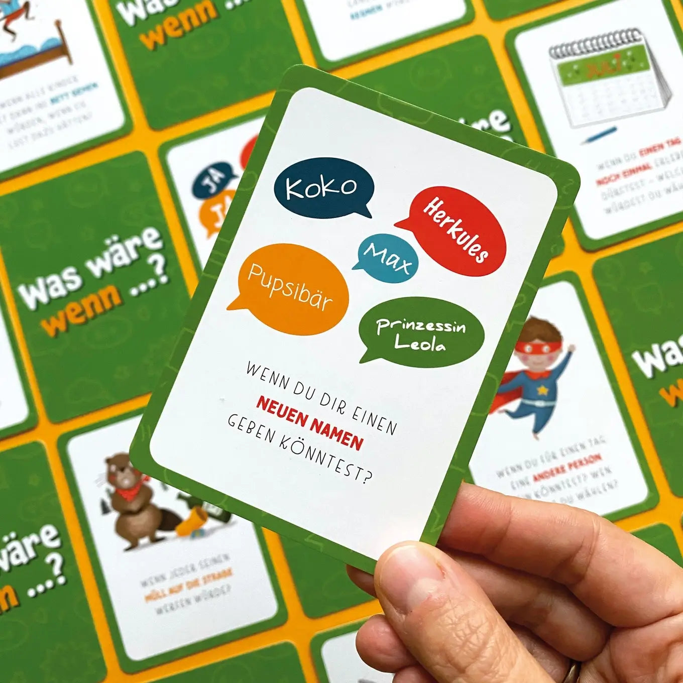 Rüsselfuchs – Was wäre wenn ...? Kartenspiel | Gedankenreisen für Kinder