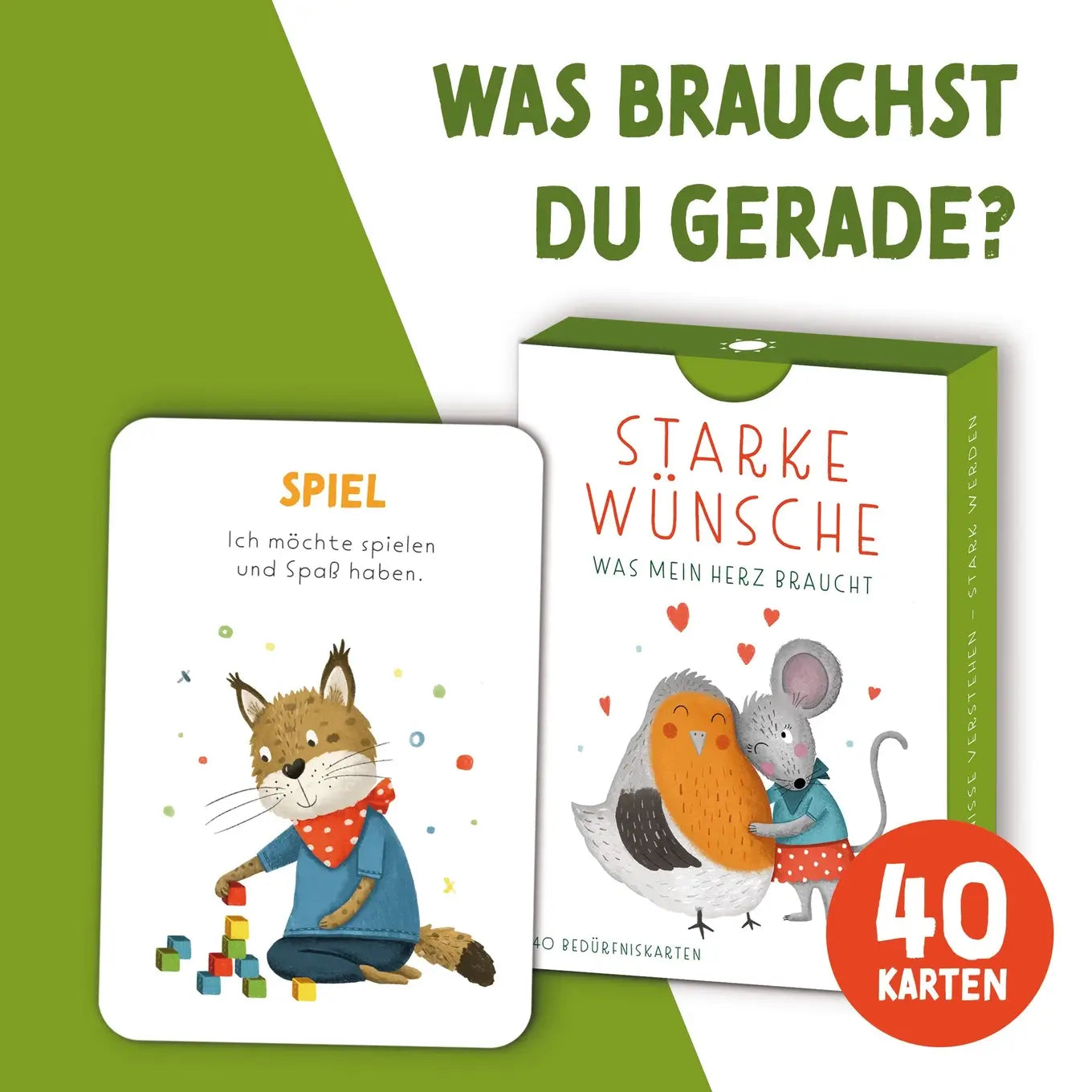 Rüsselfuchs – Bedürfniskarten für Kinder "Starke Wünsche"