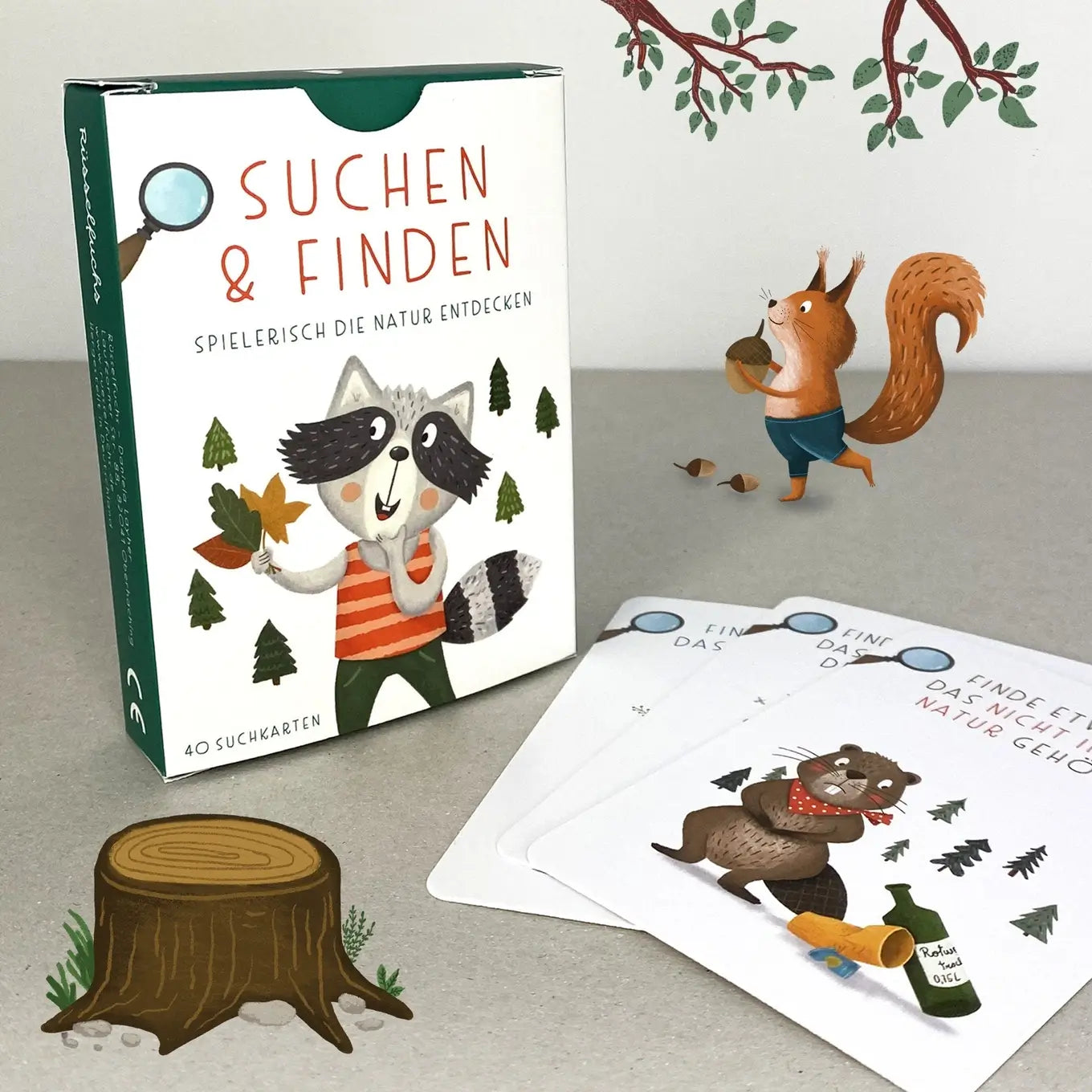 Rüsselfuchs – Entdeckerkarten für Kinder "Suchen & Finden"