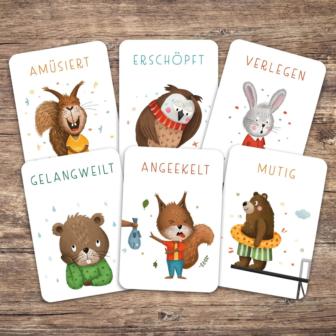 Rüsselfuchs – Gefühlskarten für Kinder "Starke Gefühle"