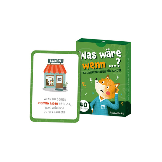 Rüsselfuchs – Was wäre wenn ...? Kartenspiel | Gedankenreisen für Kinder