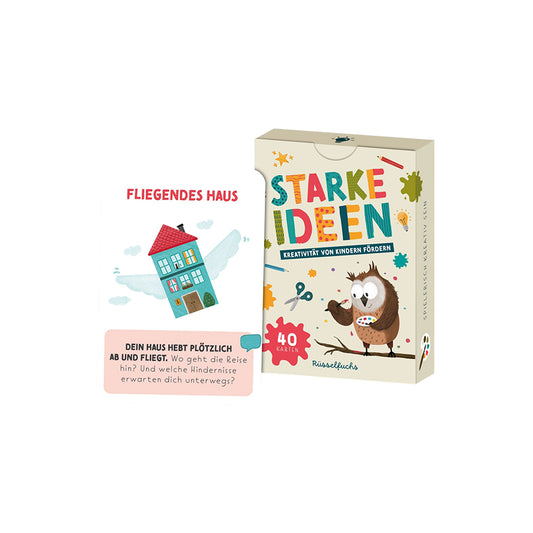 Rüsselfuchs – Kreativitätskarten für Kinder "Starke Ideen"