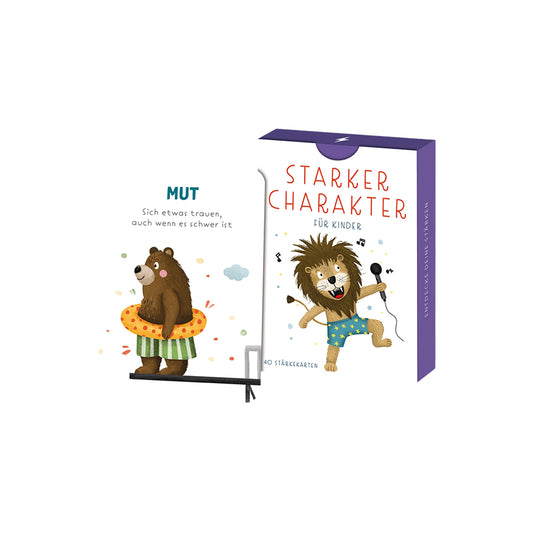 Rüsselfuchs – Stärkekarten für Kinder "Starker Charakter"