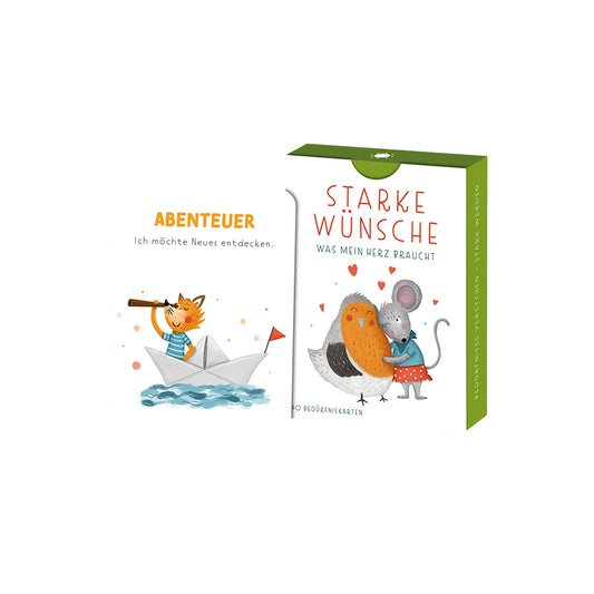 Rüsselfuchs – Bedürfniskarten für Kinder "Starke Wünsche"