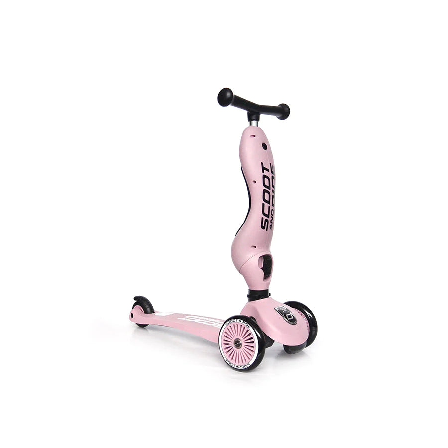 Scoot & Ride - 2-in-1 Roller "Highwaykick 1 Rose"