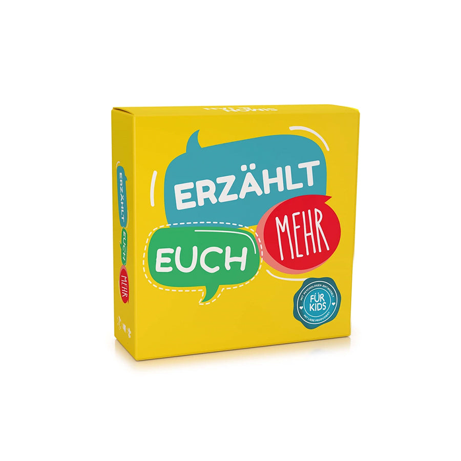 Simon & Jan „Erzählt euch mehr für Kids“ – Gesprächsspiel 75 Karten
