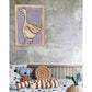 Studio Loco - Poster "Ente Spread Your Wings" Lila 50x70cm