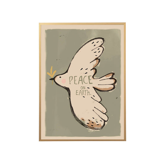 POSTER PEACE ON EARTH, 50 x 70 CM