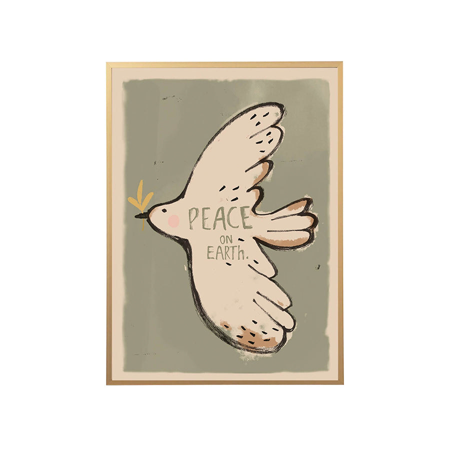 POSTER PEACE ON EARTH, 50 x 70 CM