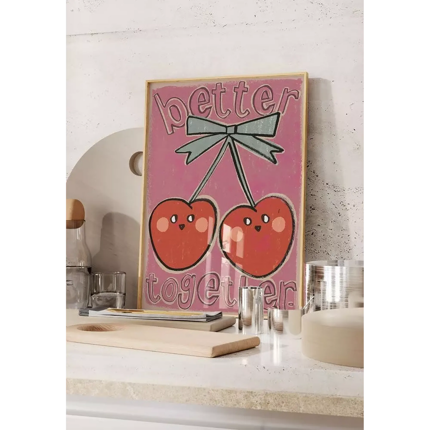 Studio Loco - Poster "Cherries" 50x70 cm