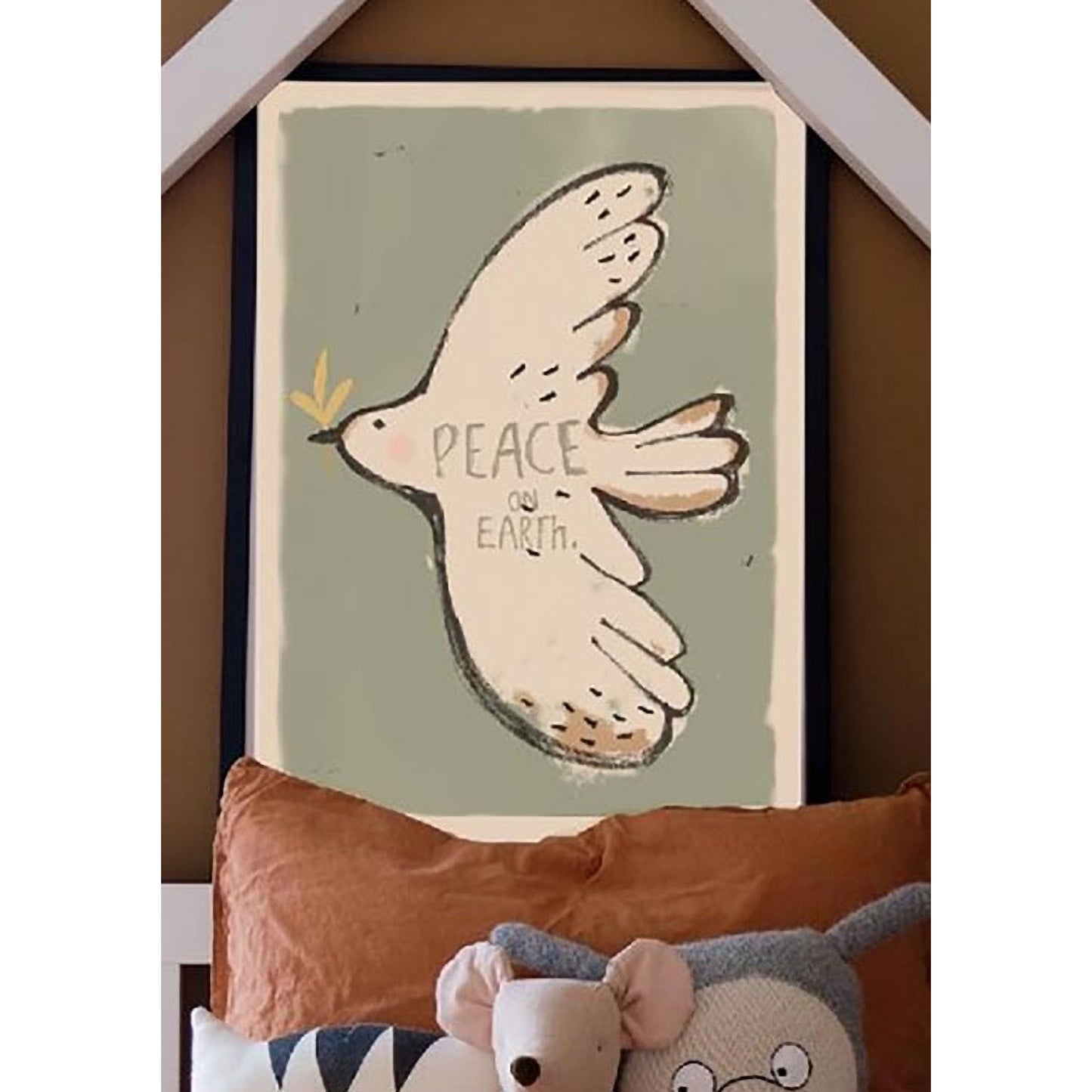 POSTER PEACE ON EARTH, 50 x 70 CM