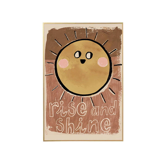 POSTER SONNE RISE & SHINE, 50 x 70 CM
