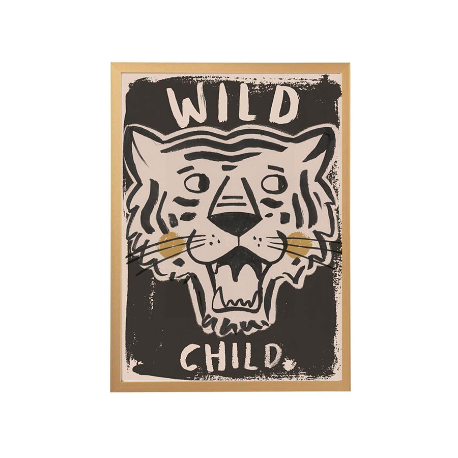 POSTER TIGER WILD CHILD, 50 x 70 CM