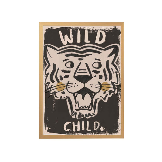 POSTER TIGER WILD CHILD, 50 x 70 CM