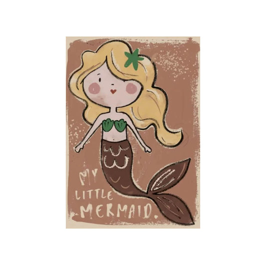 Studio Loco - Poster "Mermaid" 50x70 cm