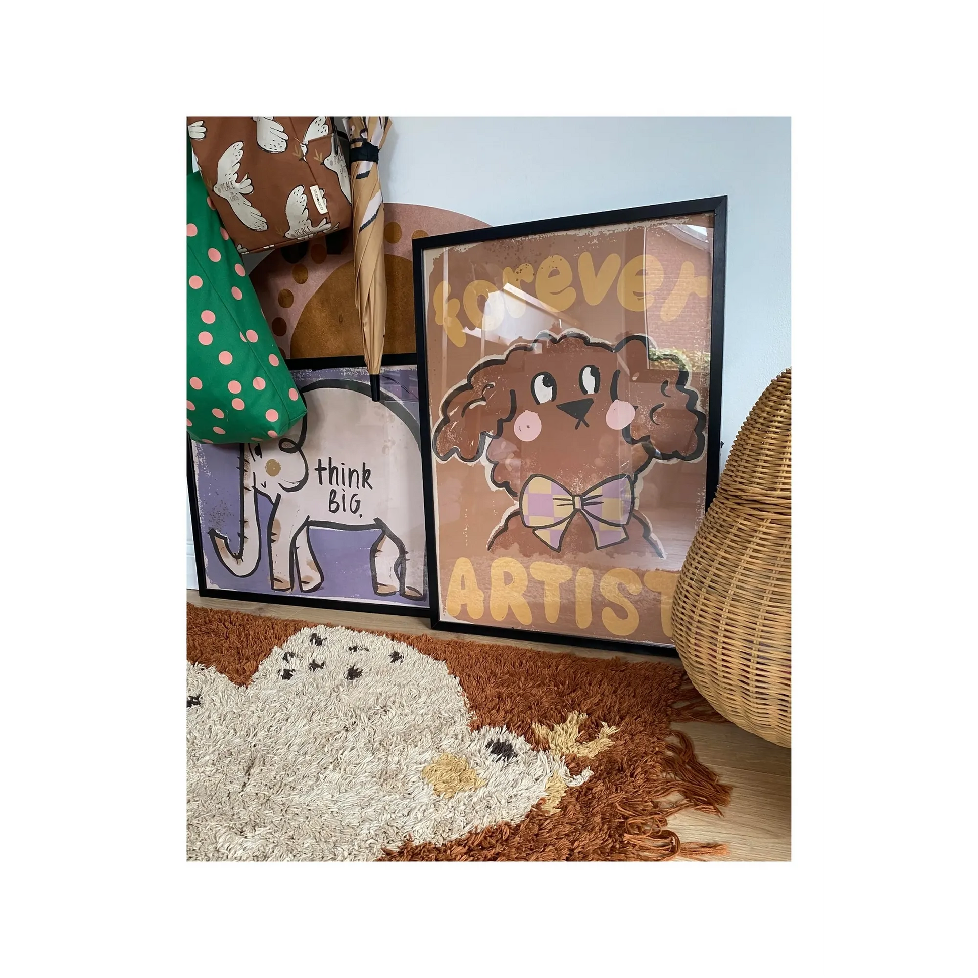 Studio Loco - Poster "Forever Artist" 50x70 cm