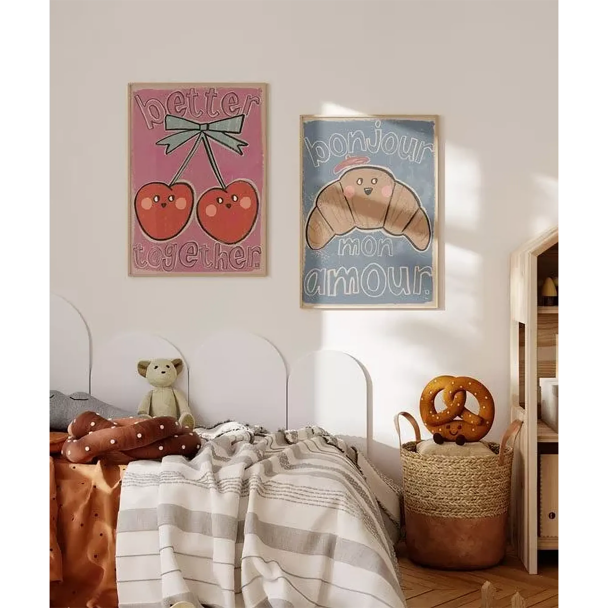 Studio Loco - Poster "Cherries" 50x70 cm
