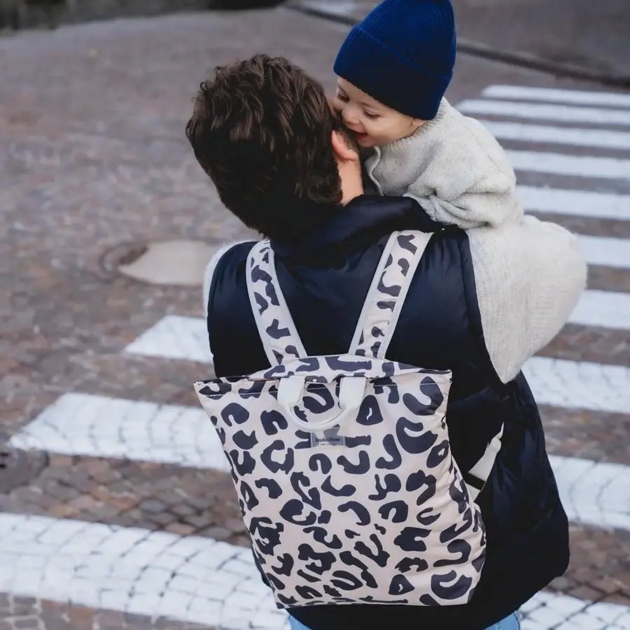 Studio Noos Rucksack Adult Holy Cow Puffy fur Erwachsene KARAMELLO