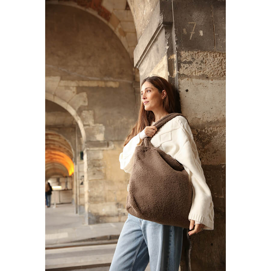 MOM BAG - TEDDY BROWN
