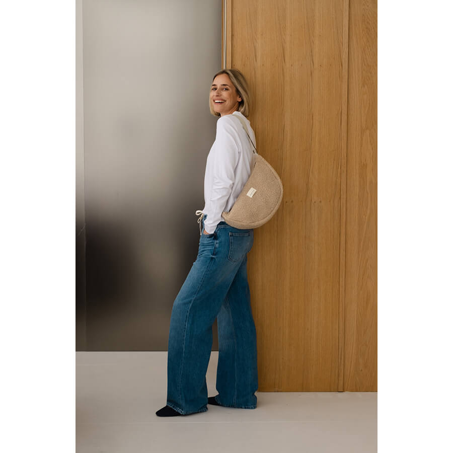 TASCHE ADULT FANNY PACK – ECRU TEDDY