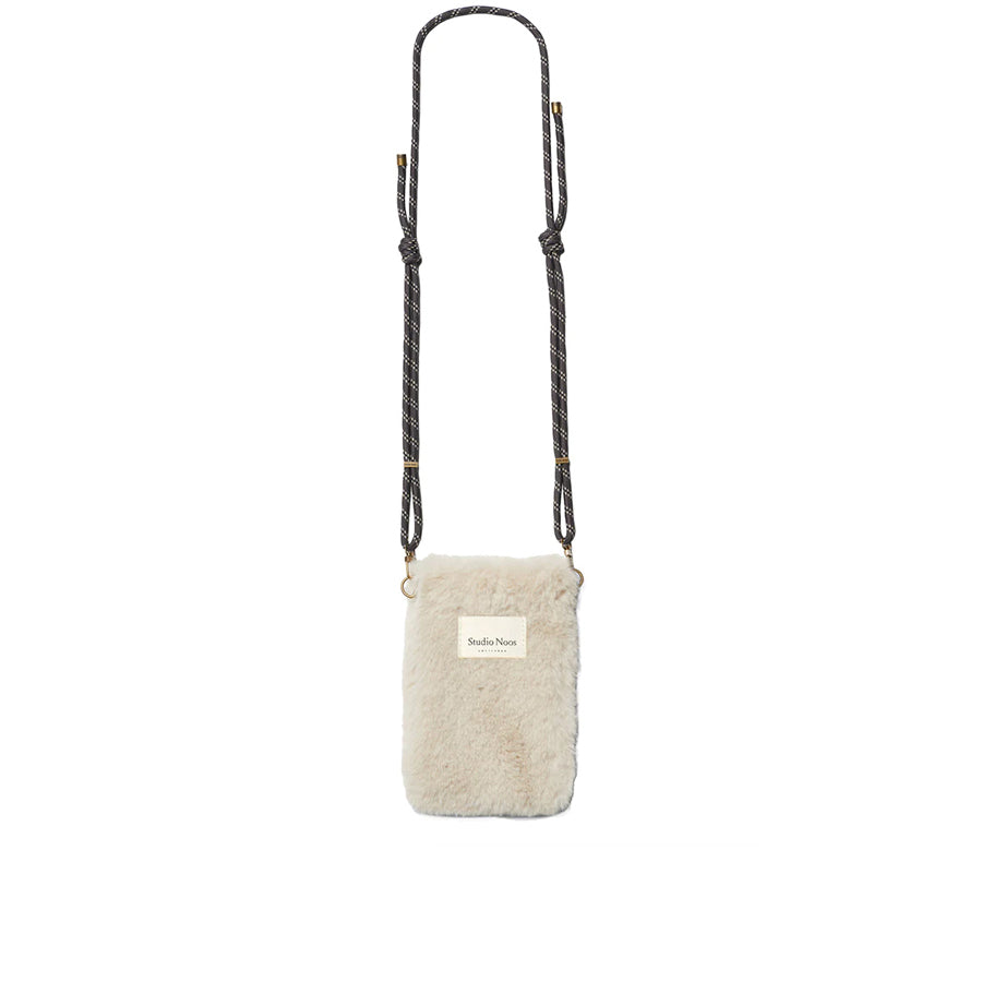 HANDYTASCHE NEUTRAL FAUX FUR