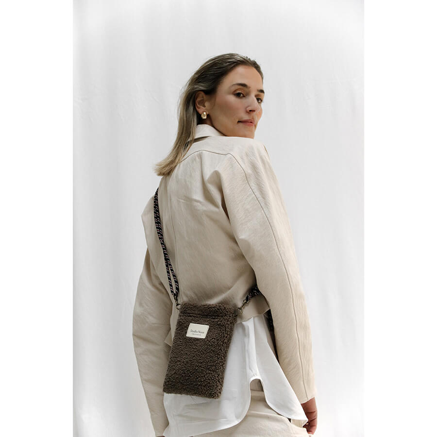 Studio Noos - Handytasche "Phone Bag - Ecru Brown"