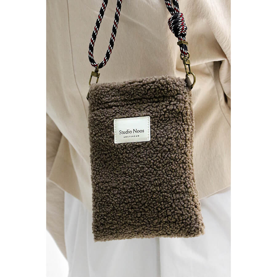 Studio Noos - Handytasche "Phone Bag - Ecru Brown"