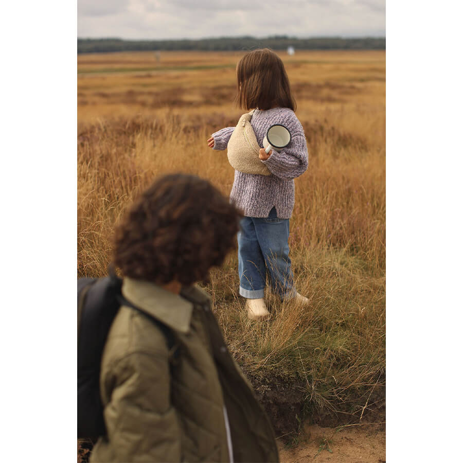 BAUCHTASCHE TEDDY ECRU