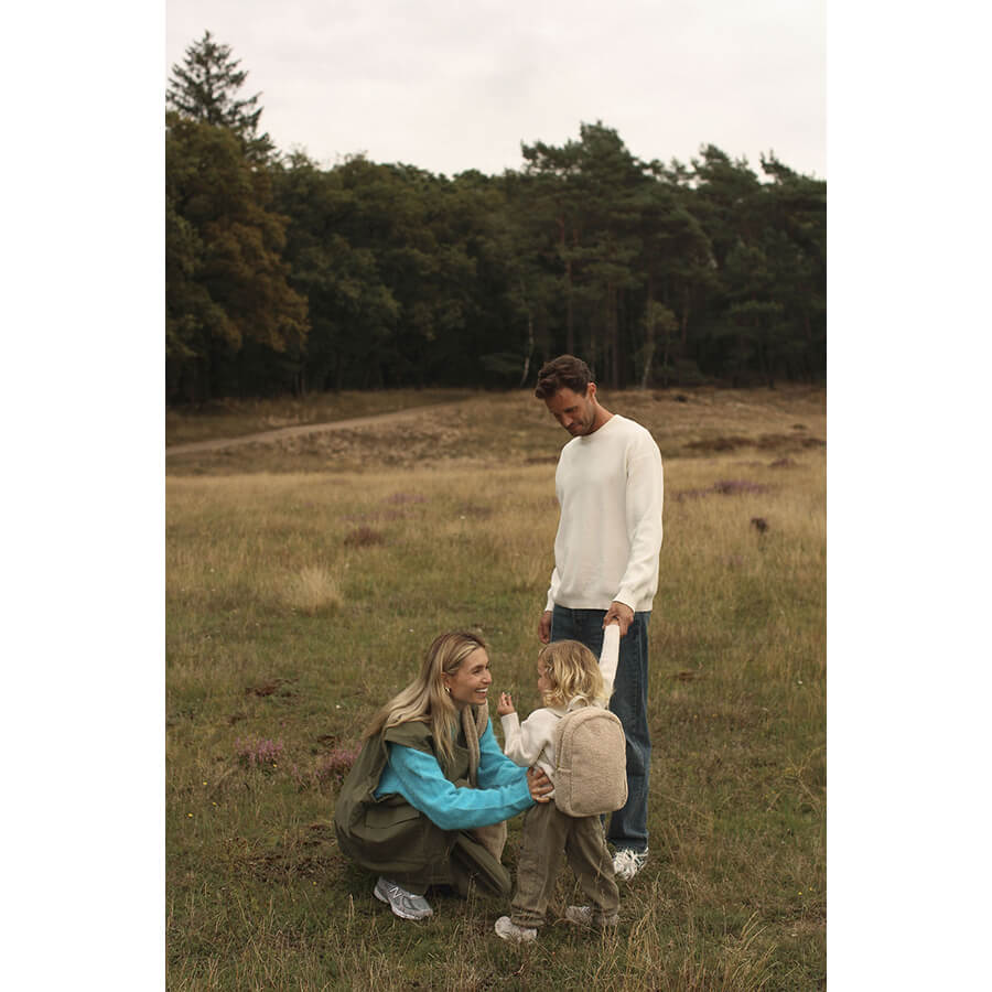 RUCKSACK MIDI TEDDY ECRU