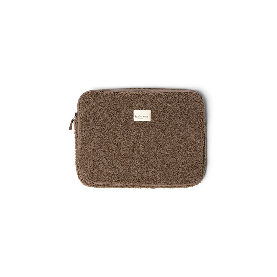 Studio Noos - Laptop-Tasche "Teddy Brown", 15-Zoll