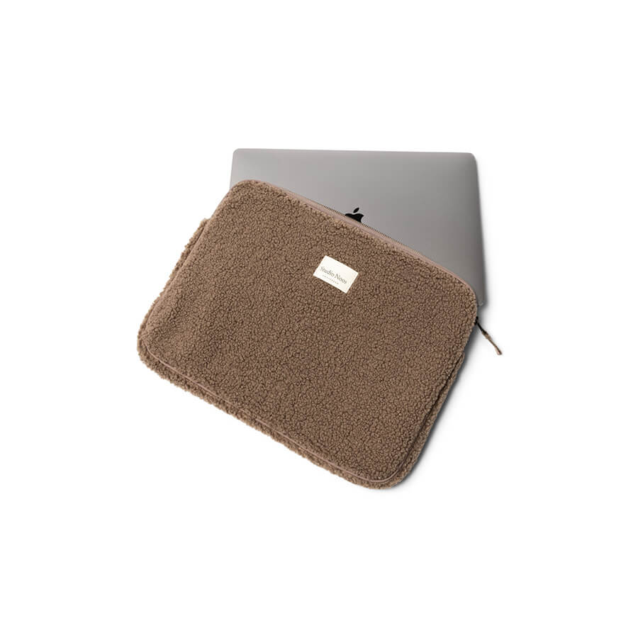 Studio Noos - Laptop-Tasche "Teddy Brown", 15-Zoll