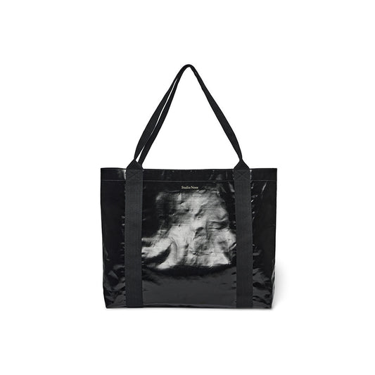 Studio Noos - Mom Bag "Black Coated", Shopper, Wickeltasche