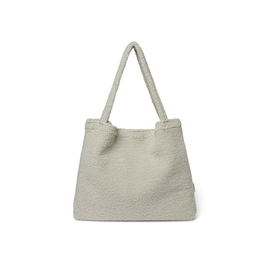 Studio Noos - Mom Bag "Light Grey Teddy" - Wickeltasche, Shopper