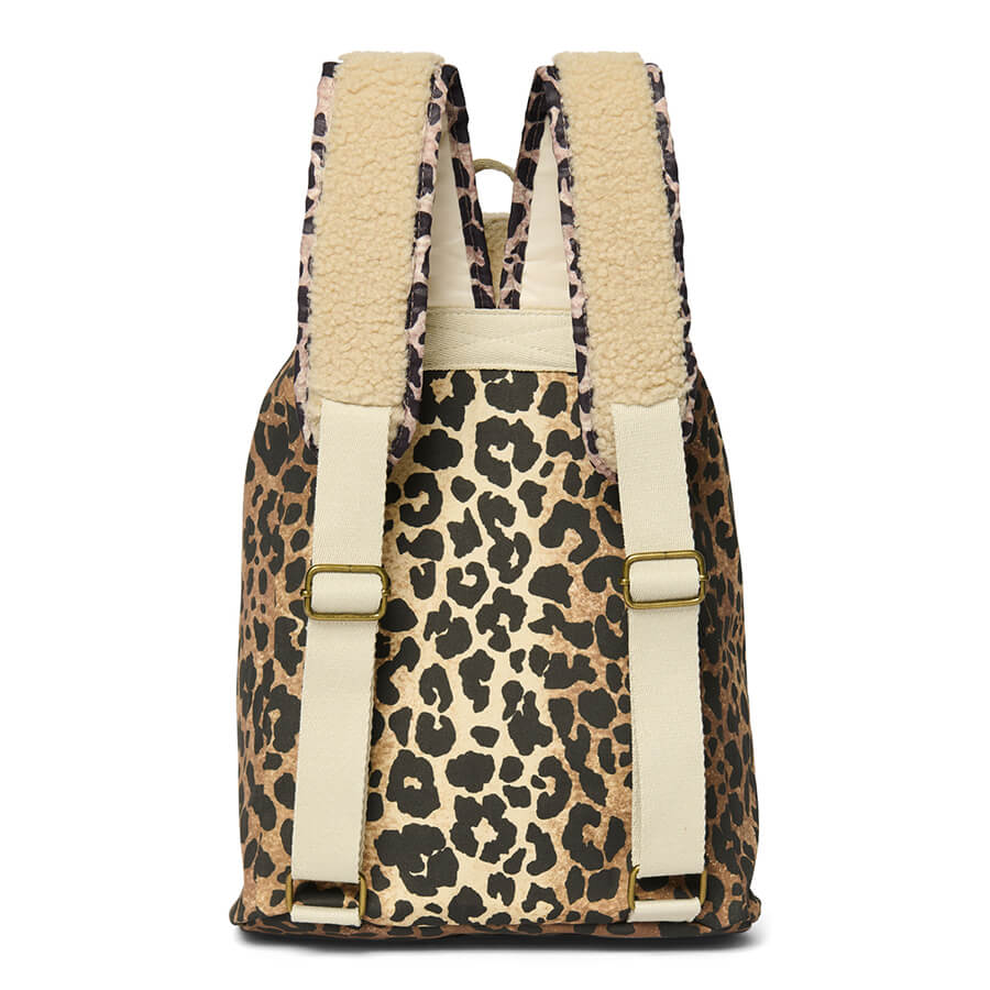 Studio Noos - Rucksack Midi "Teddy Leopard" für Kinder, ab 6 Jahren