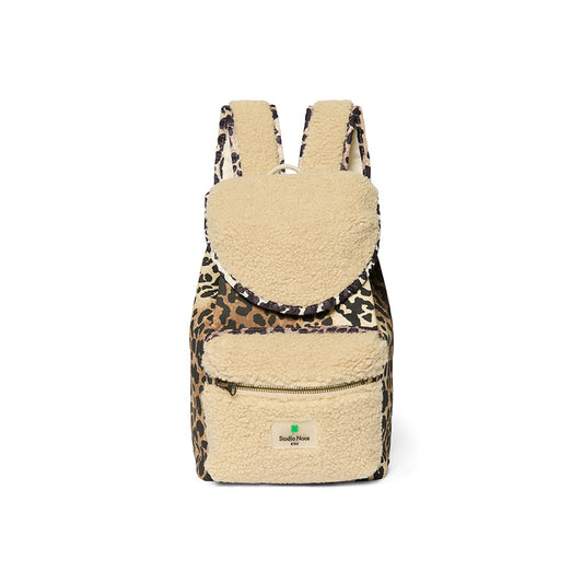 Studio Noos - Rucksack Mini "Teddy Leopard" für Kinder von 1-5 Jahren