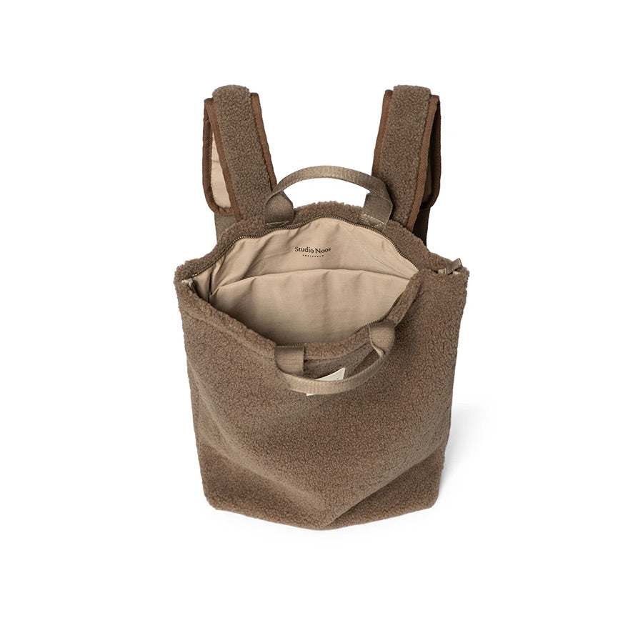 Studio Noos - Rucksack Adult "Teddy Brown" für Erwachsene