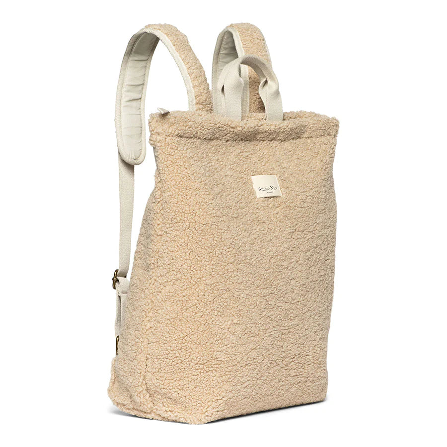 Studio Noos - Rucksack Adult "Teddy Ecru" für Erwachsene