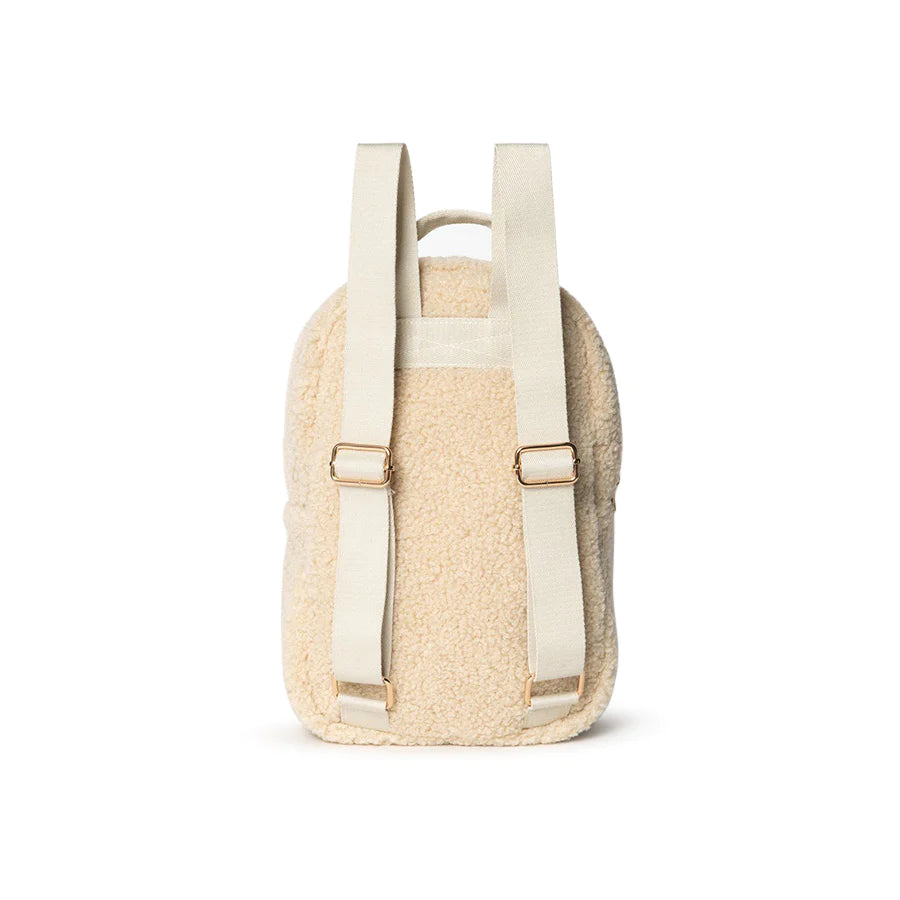 Studio Noos - Rucksack Midi "Teddy Ecru" für Kinder