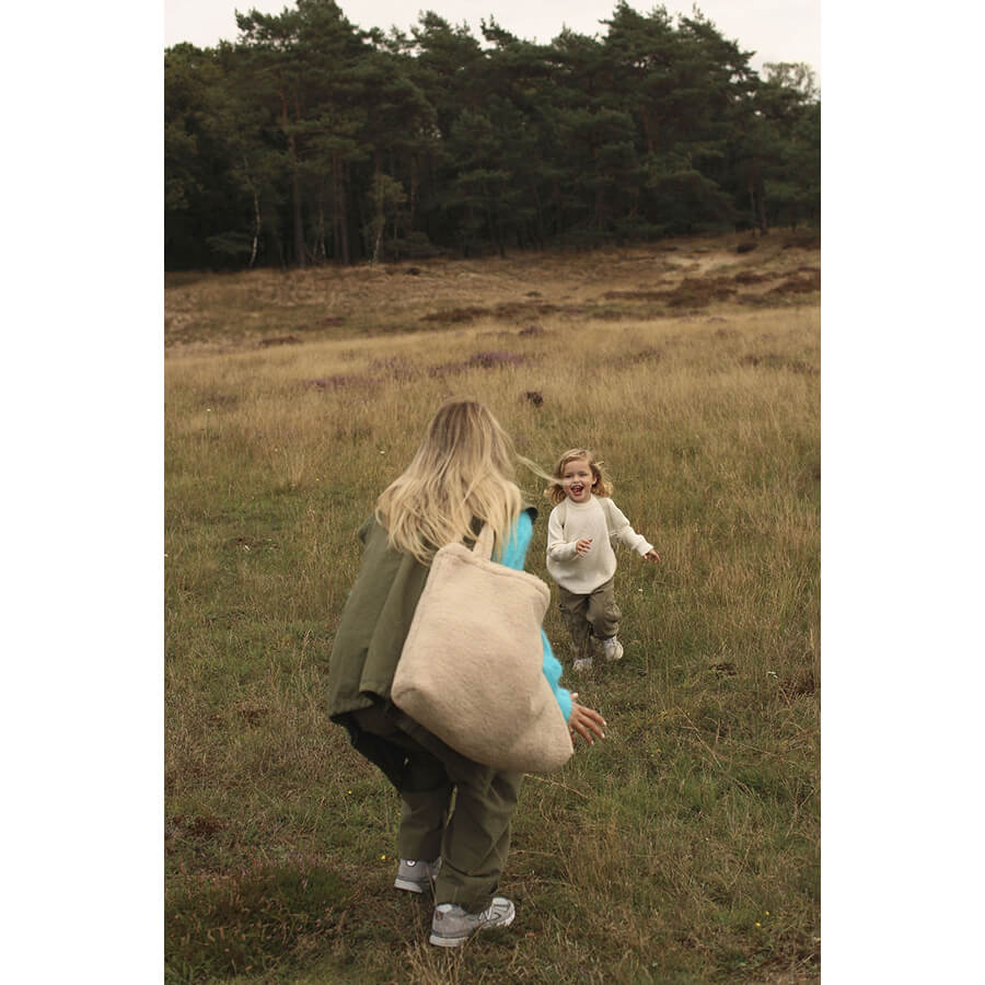MOM BAG - TEDDY ECRU