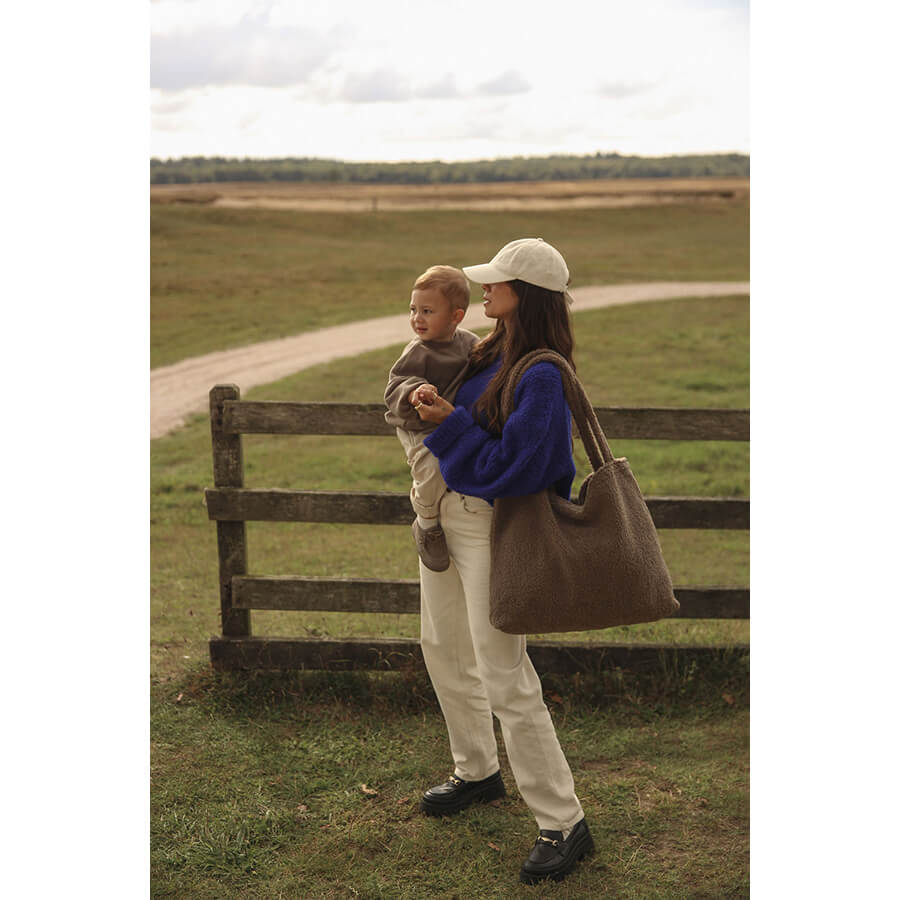 MOM BAG - TEDDY BROWN
