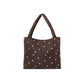 Studio Noos - Mom Bag "Puffy Brown Heart" - Wickeltasche, Shopper