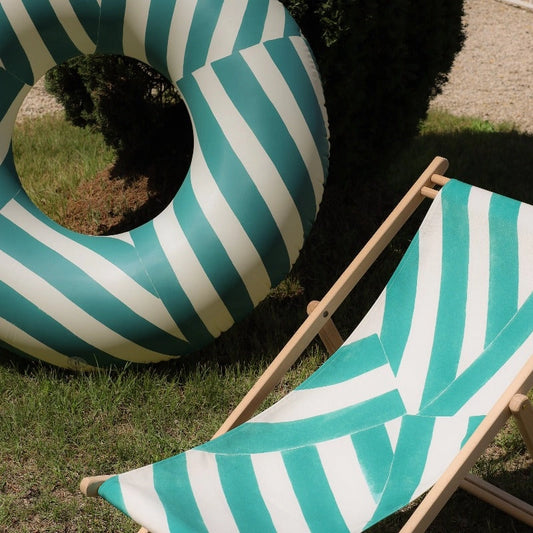 The Nice Fleet – XL Schwimmring „Portofino Cypress“, 120 cm groß