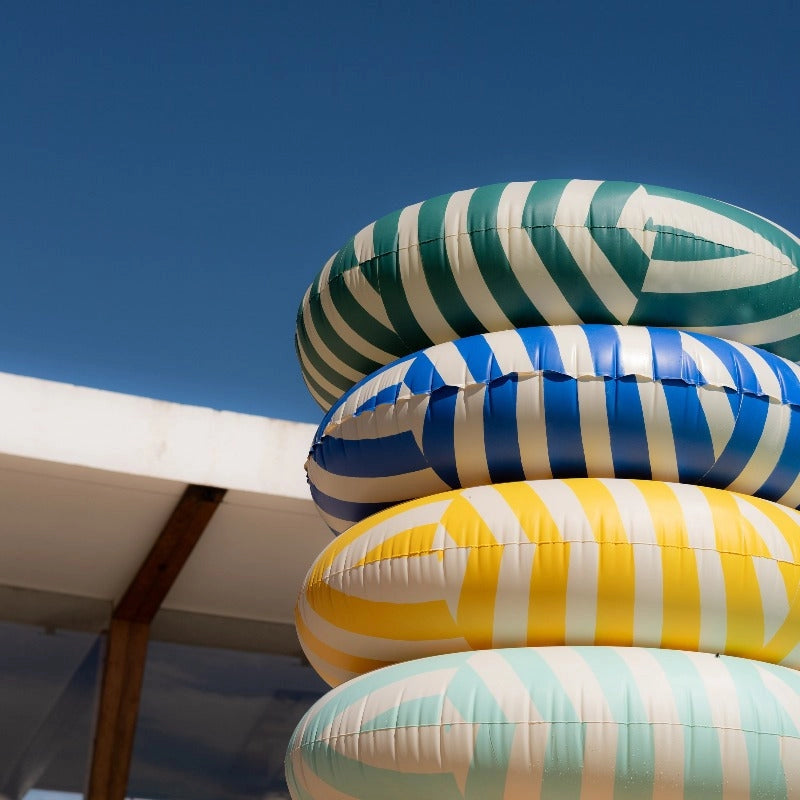 The Nice Fleet – XL Schwimmring „Portofino Cypress“, 120 cm groß