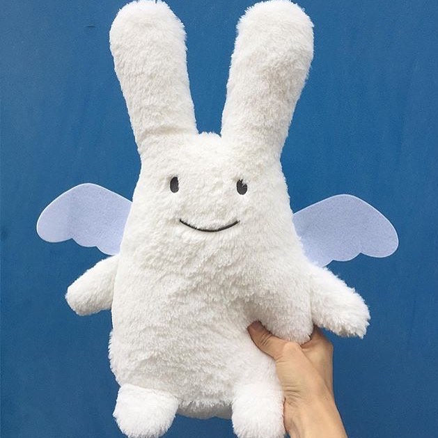 Trousselier – Kuscheltier mit Spieluhr „Doudou Rabbit Angel“