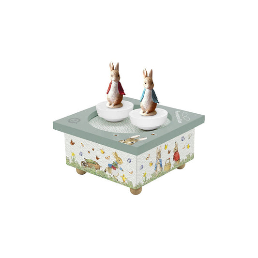 Trousselier – Spieluhr „Dancing Peter Rabbit“, Musikdose für Kinder