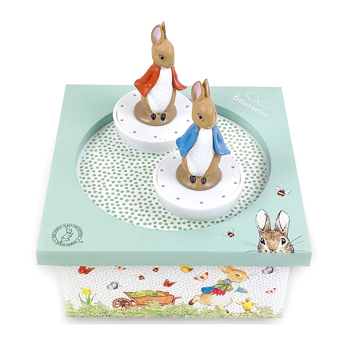 Trousselier – Spieluhr „Dancing Peter Rabbit“, Musikdose für Kinder