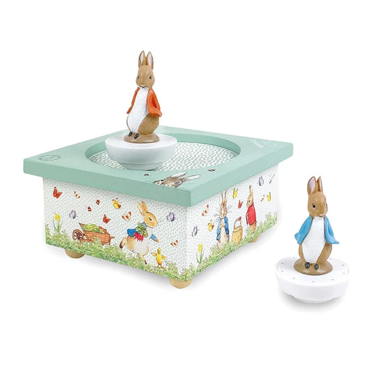 Trousselier – Spieluhr „Dancing Peter Rabbit“, Musikdose für Kinder