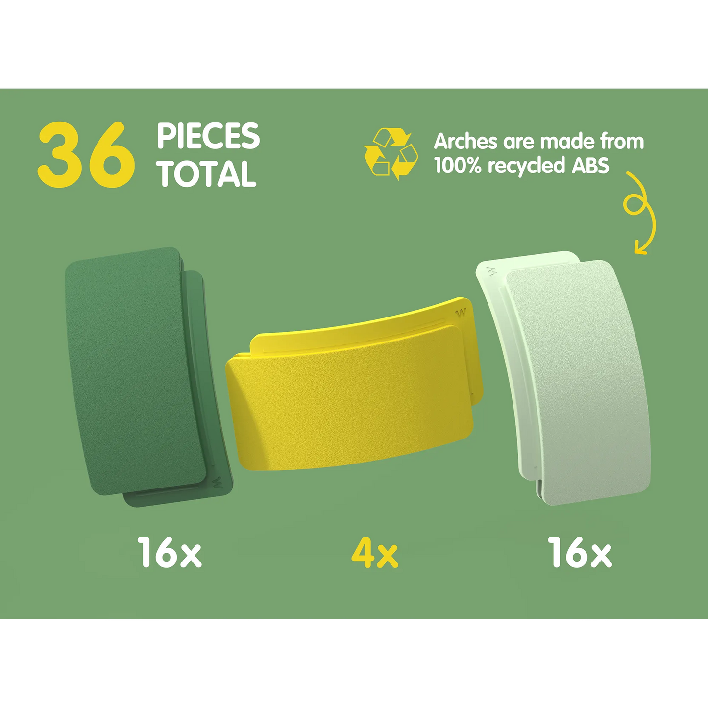 Waytoplay – Kreativset „Arches Creator“ 36 Teile